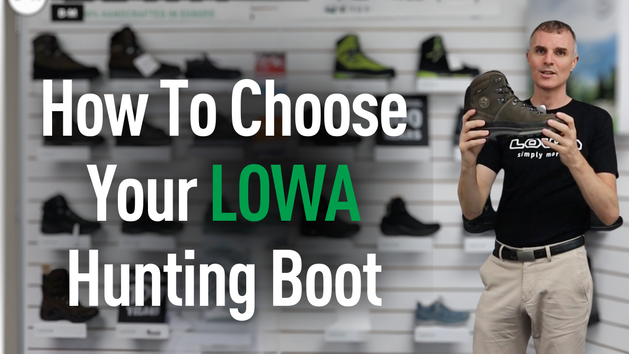 Load video: How To Choose Your LOWA Hunting Boot